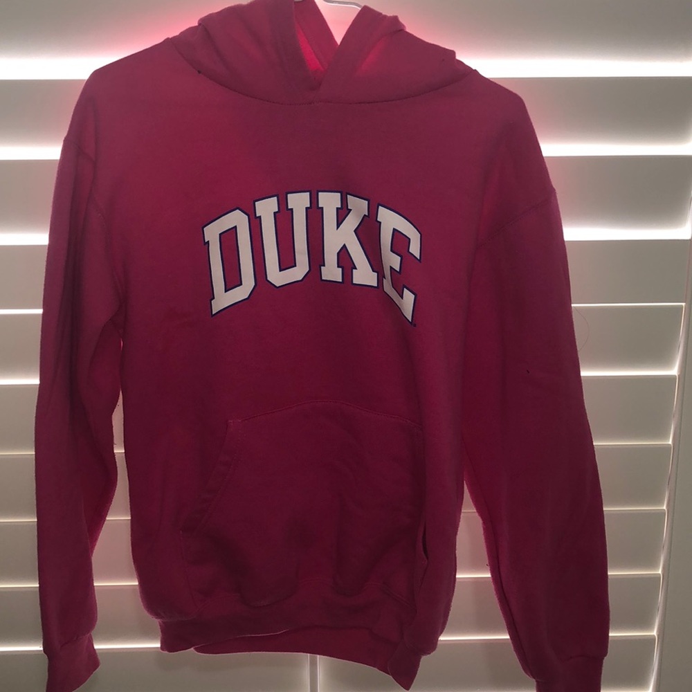 Dark pink duke hoodie